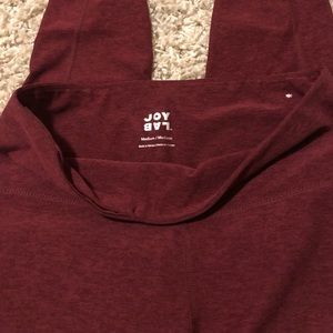 Target Joy Lab Leggings, Maroon, Size M